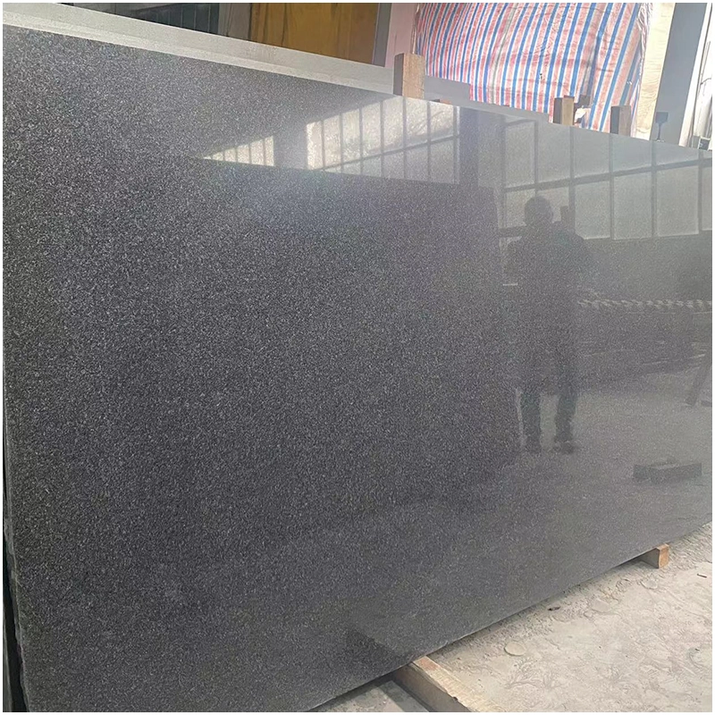 New Dark Grey G Granite Slab