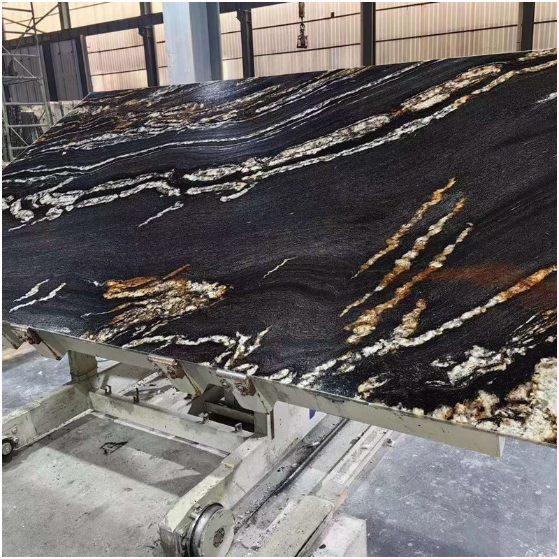 Titanium Gold Granite Slab
