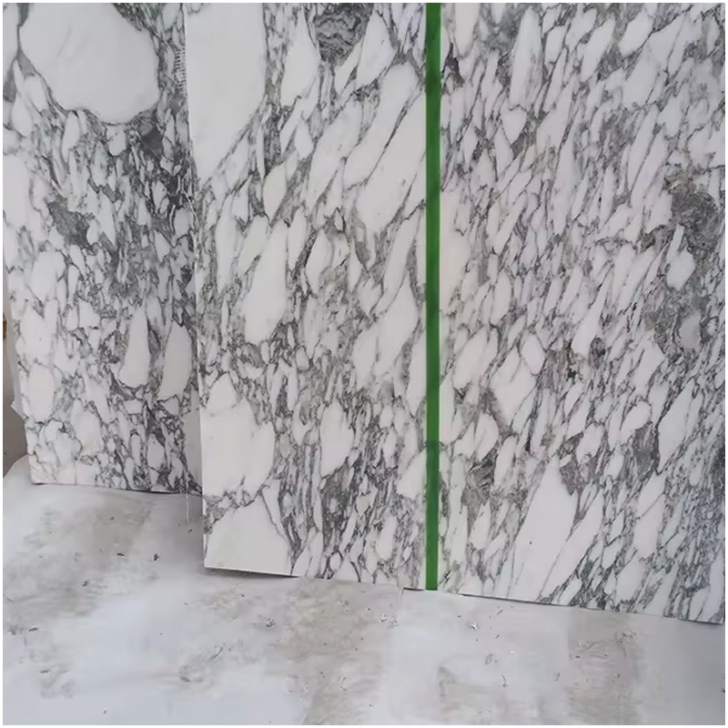 Arabescato White Marble Flooring Tile