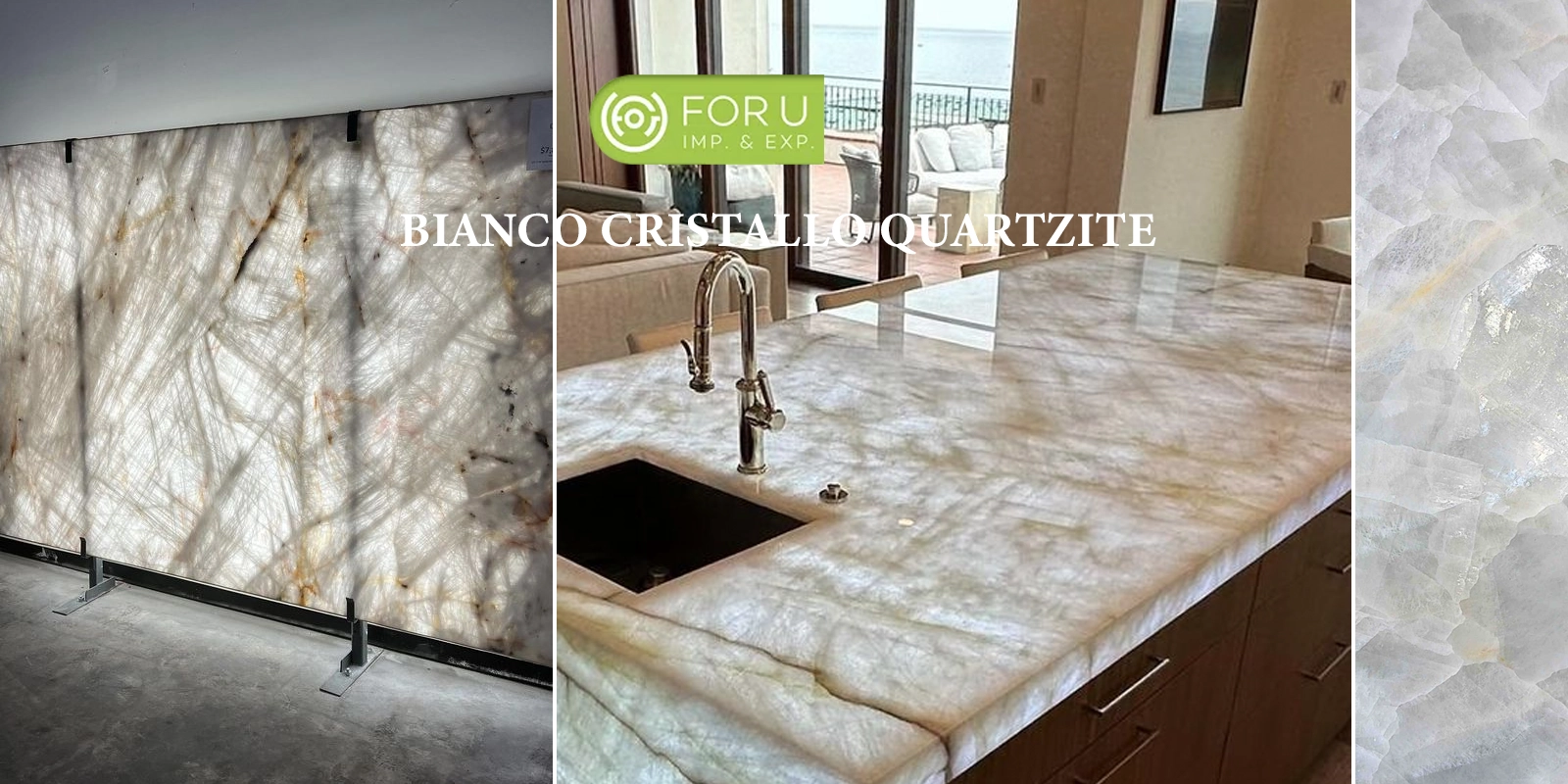 Backlit Bianco Cristallo Wall and Countertops Designs FOR U STONE Backlit Bianco Cristallo Wall and Countertops Designs FOR U STONE