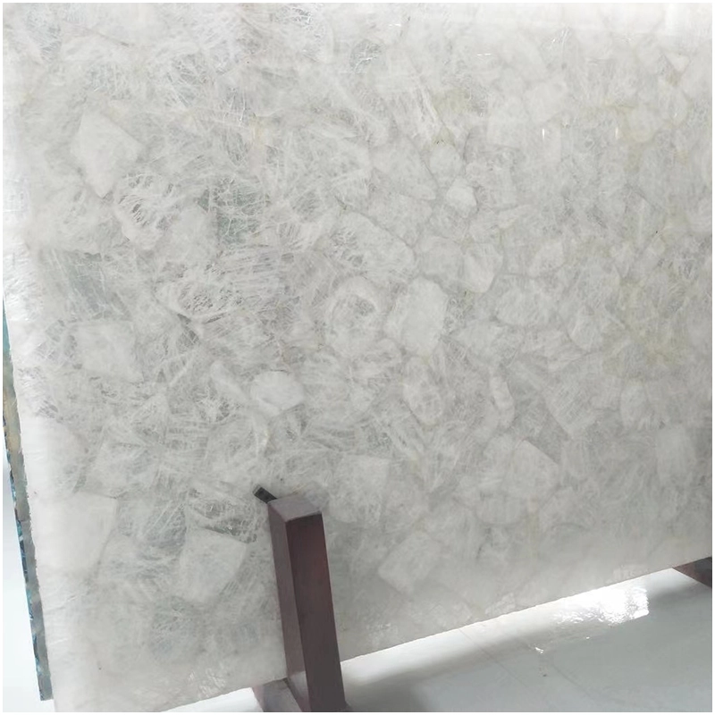 Bianco Cristallo Quartzite Slabs