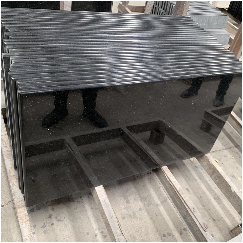 Black Galaxy Granite Kitchen Countertops