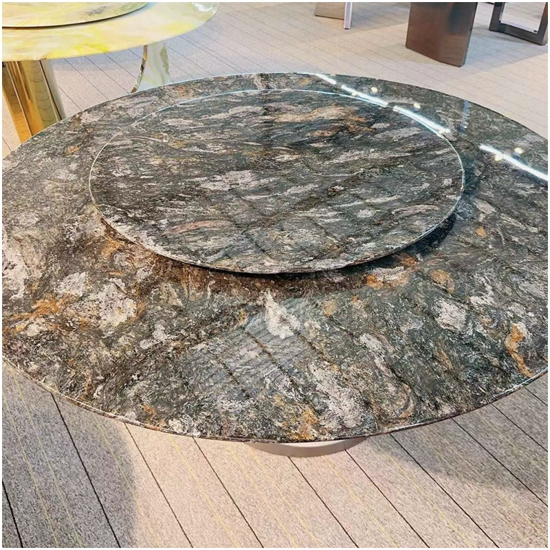 Metalicus Granite Round Dining Tables
