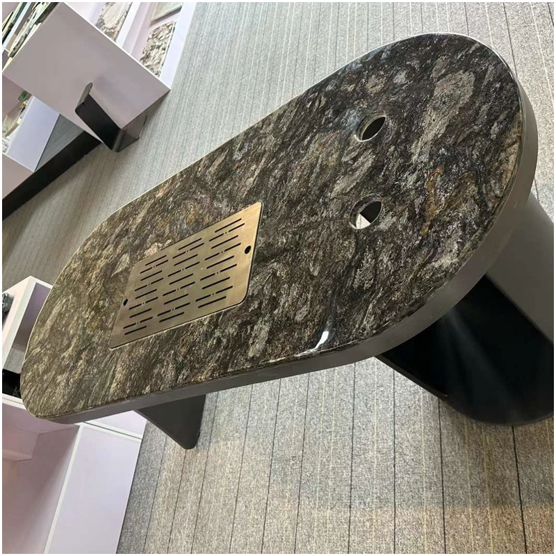 Metalicus Granite Tea Tables