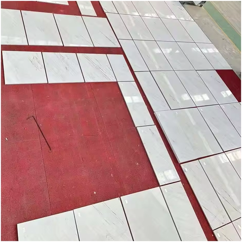 Polaris White Marble Polished Tiles