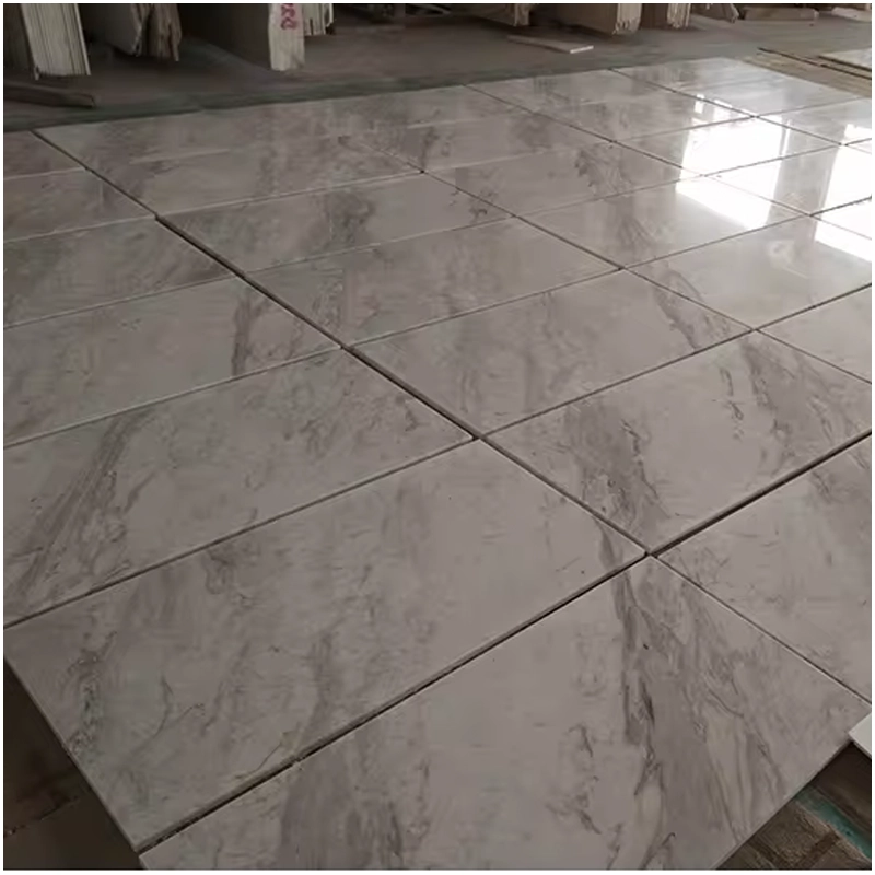 Volakas White Marble Cut to Size Tile