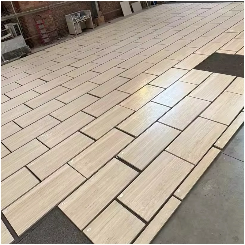 Beige Travertine Floor Tiles
