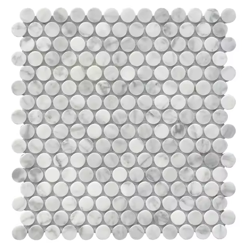 Marble Penny Round Tile