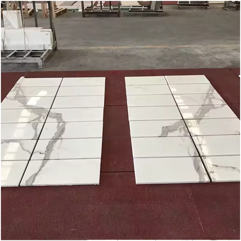 Polished Marble Calacatta Tiles