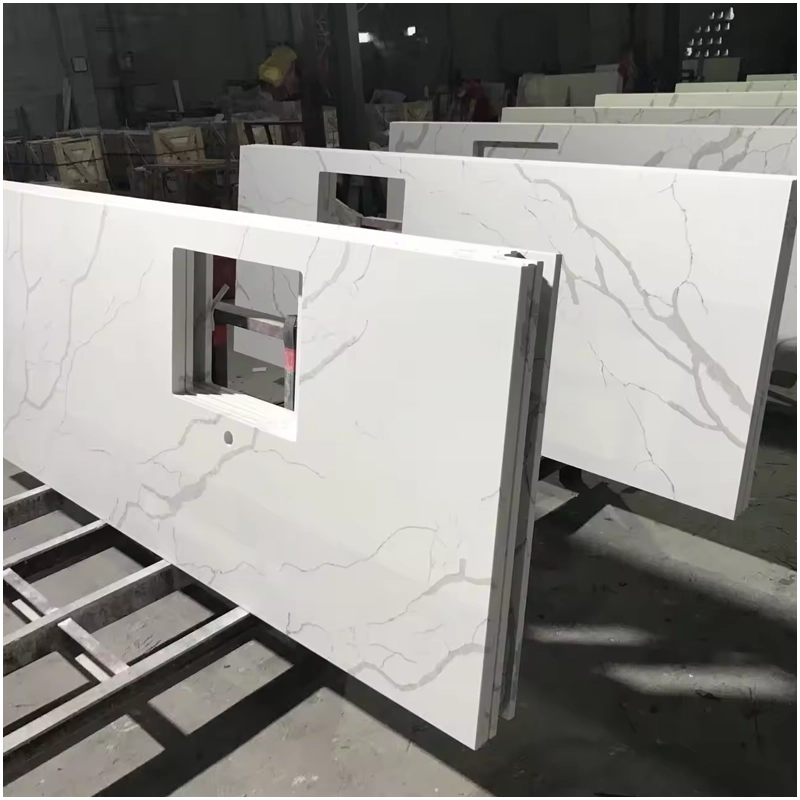 Bianco Calacatta Quartz Countertop