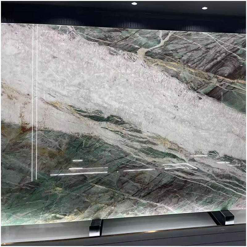 Botanic Crystal Quartzite Polished Slab