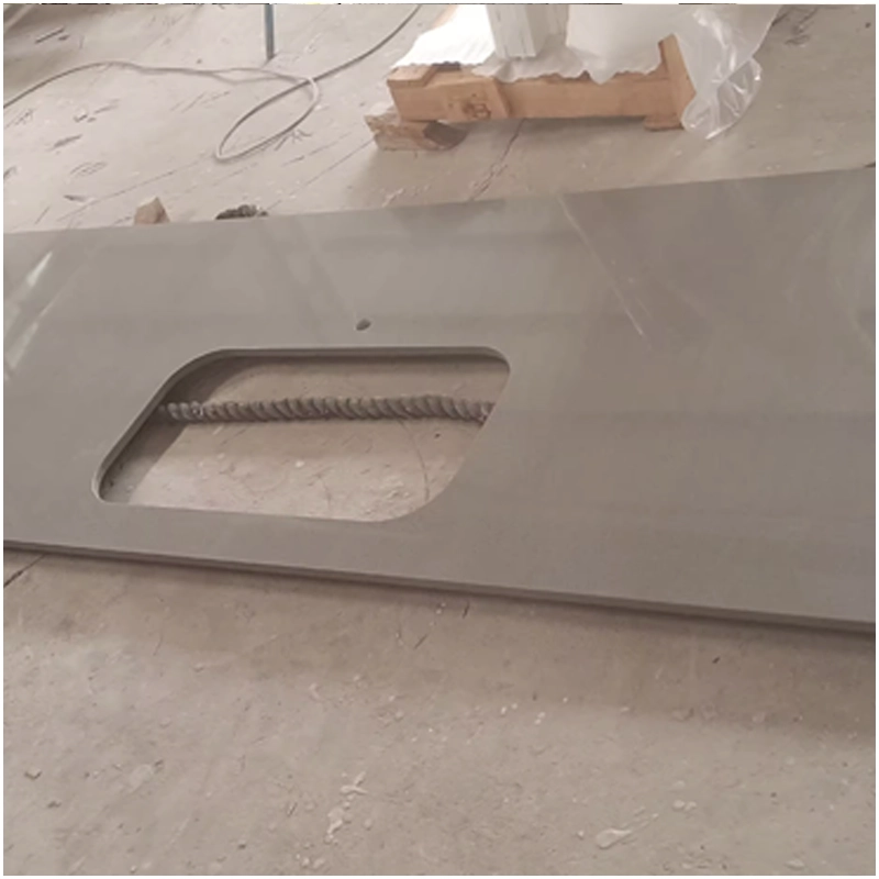 Grey Sparkle Quartz Countertops