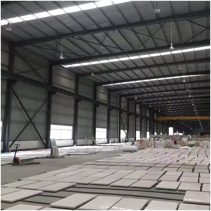 Oriental White Marble Floor Tile