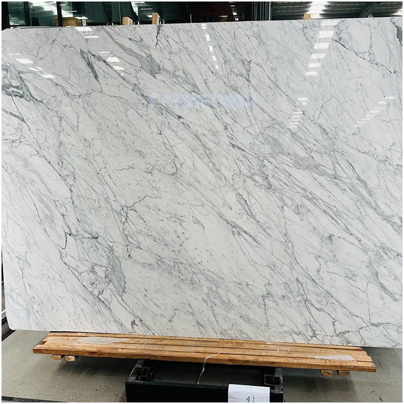 White Statuario Marble Slabs