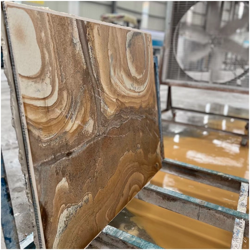 Aluminum Honeycomb Palamino Quartzite Tile