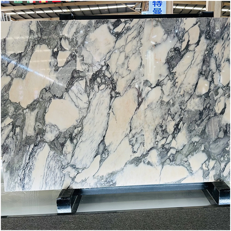 Calacatta Rosa Polished Marble Slab