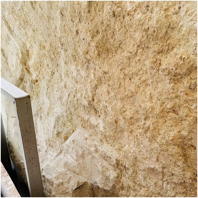Juia Beige Natural Split Limestone Slab