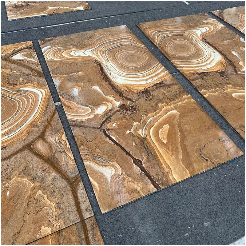 Palamino Exotic Quartzite Aluminum Honeycomb Wall Tiles