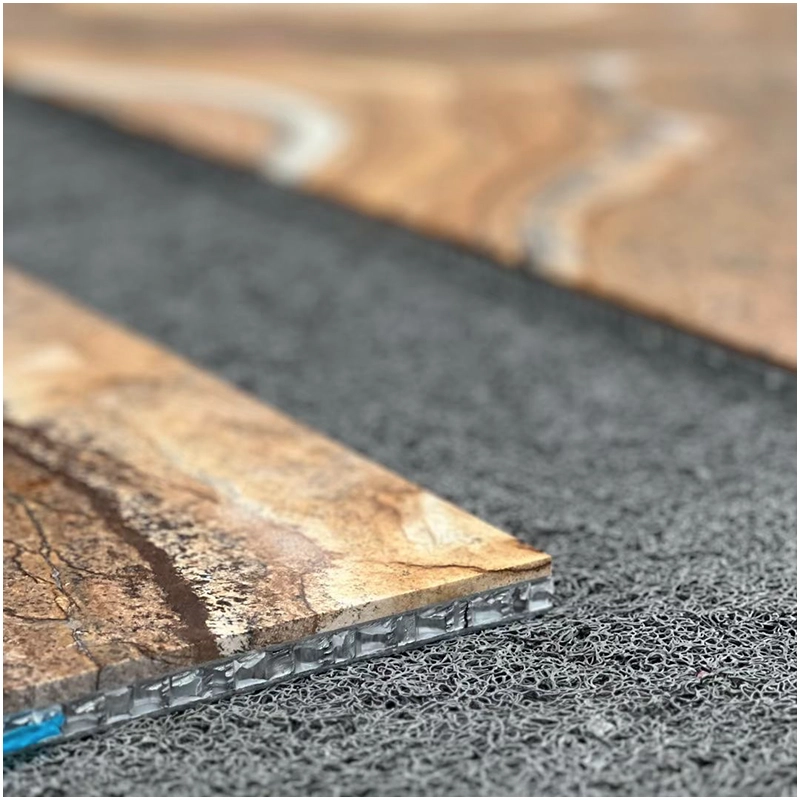 Palamino Quartzite Aluminum Honeycomb Composited Tile
