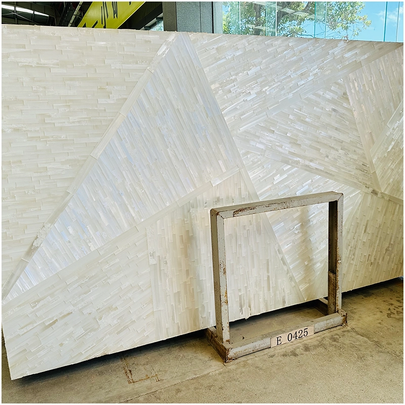 Semi Precious Selenite White Gemstone Slabs