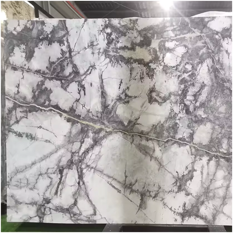 Turkish Bluetta Grey Marble
