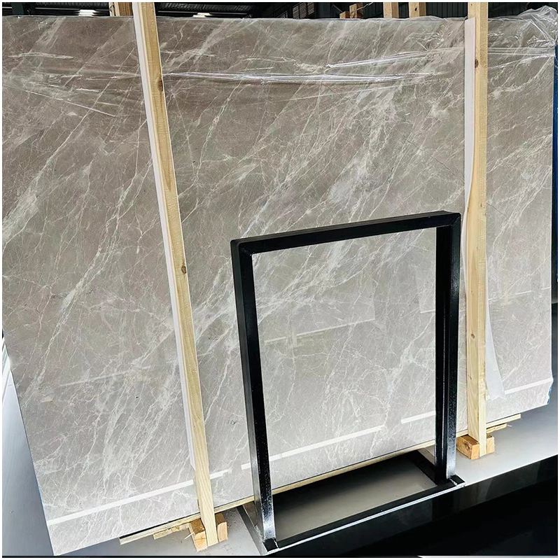 Eastern Emperador Silver Marble Polished Slab