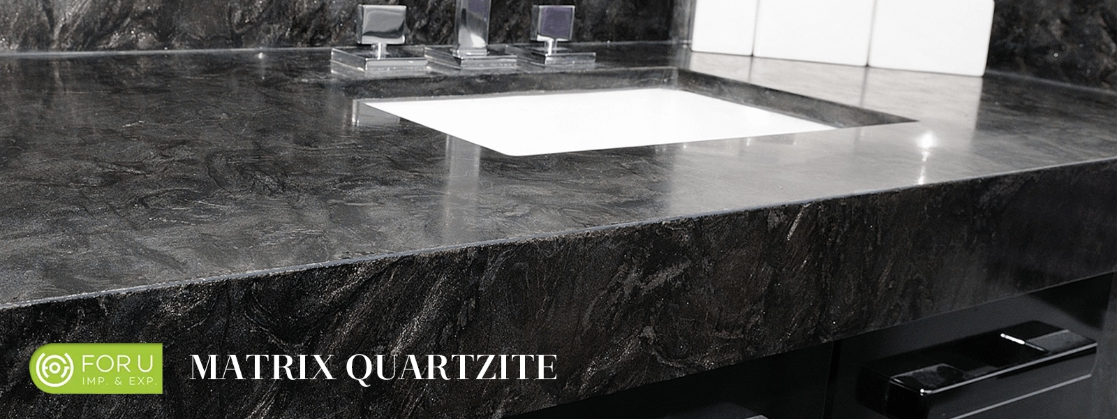Matrix Quartzite Bathroom Countertops FOR U STONE Matrix Quartzite Bathroom Countertops FOR U STONE