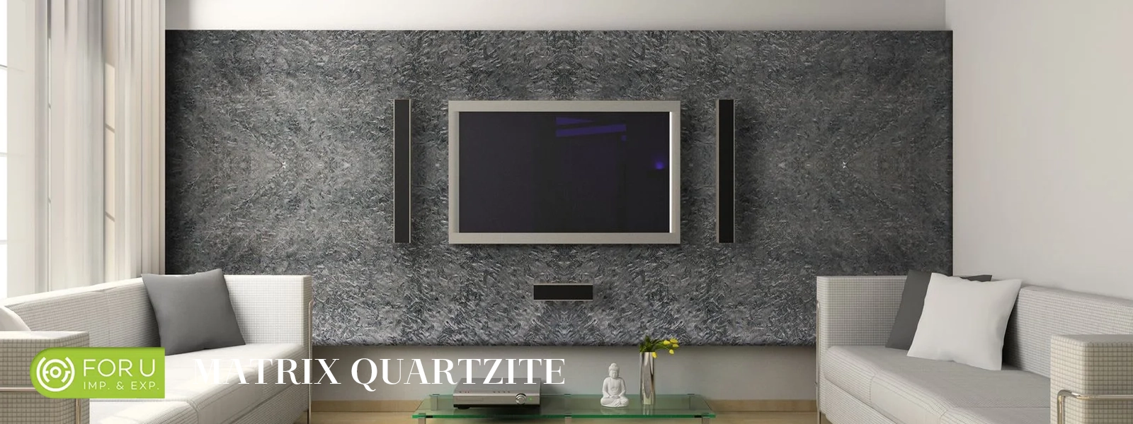 Matrix Quartzite Leathered Feature Wall FOR U STONE Matrix Quartzite Leathered Feature Wall FOR U STONE