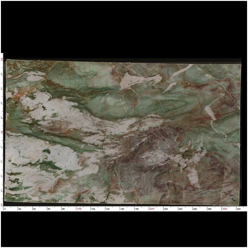 Amazonite Cristallo Quartzite Slab