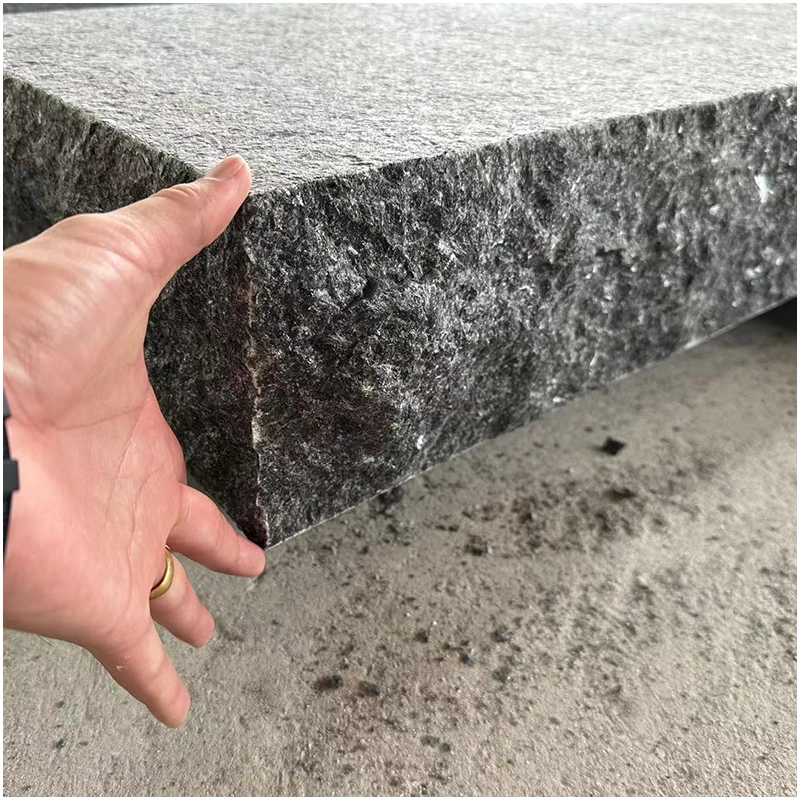 Angola Black Granite Outdoor Step