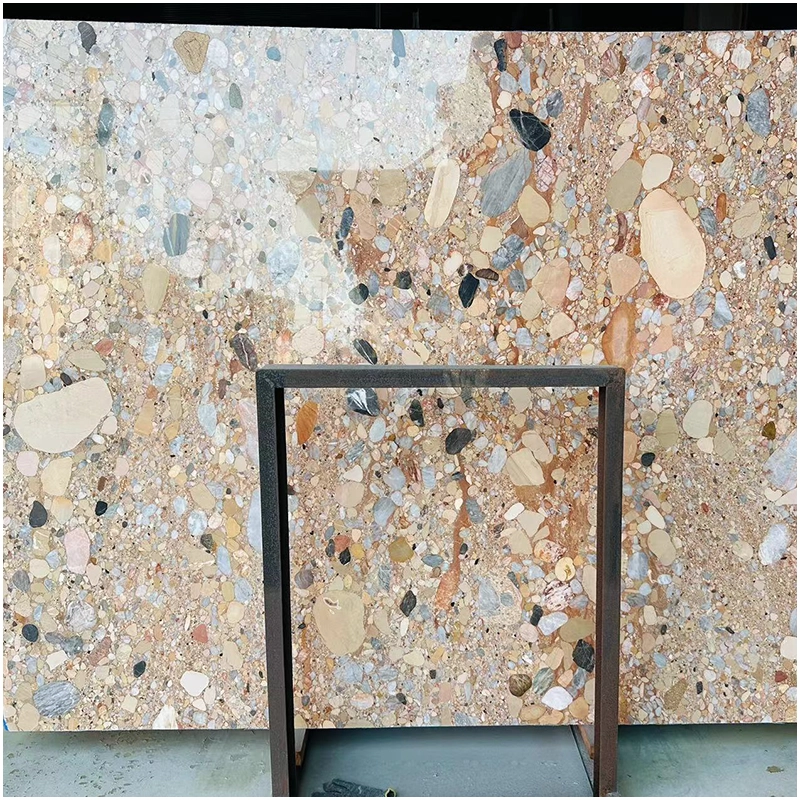 Ceppo Rosso Marble Slab