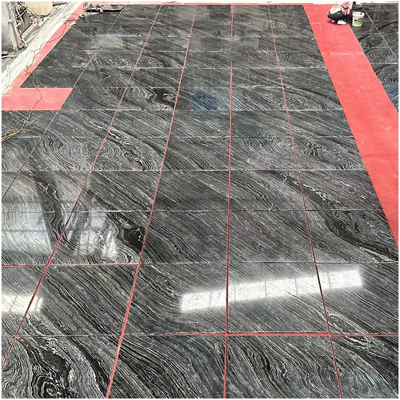 Silver Wave Marble Polished Tiles
