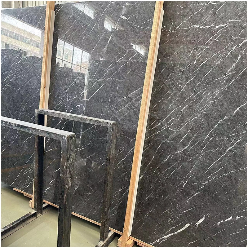 Wyndham Grey Polished Marble Slab