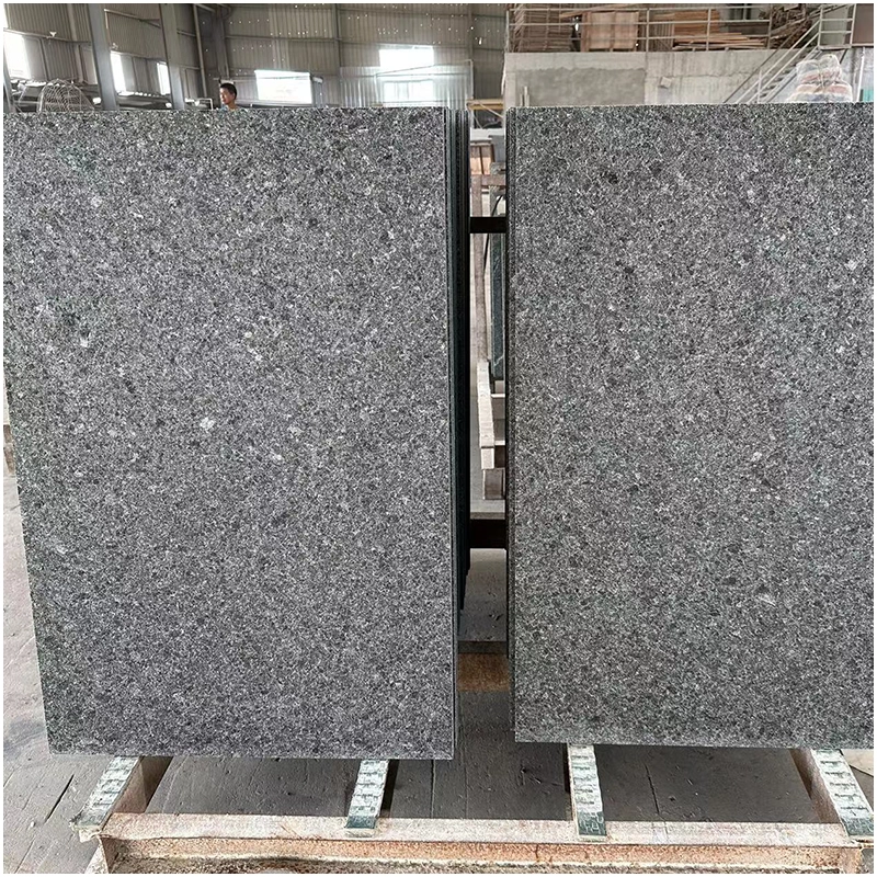 Angola Black Granite Wall Facade Tiles