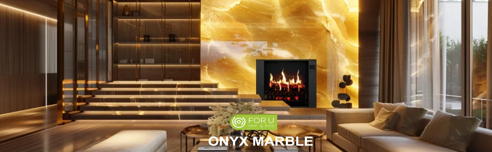 Luxury Onyx Backlit Wall Tiles For Villas FOR U STONE Luxury Onyx Backlit Wall Tiles For Villas FOR U STONE