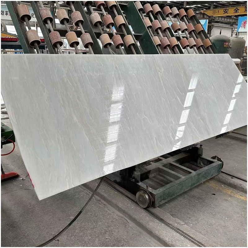Royal White Ice Onyx Marble Slab