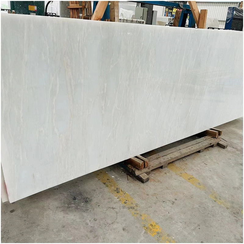 Royal White Onyx Marble Slab