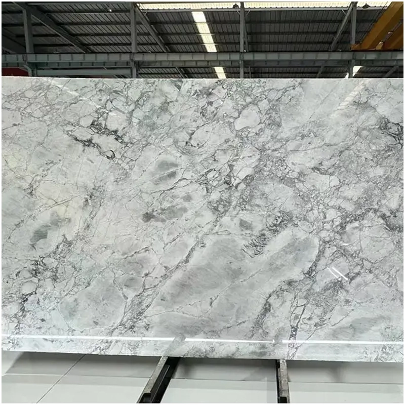 Super White Polished Quartzite Slab Super White Polished Quartzite Slab
