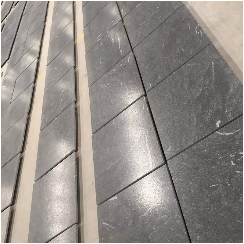 Virginia Mist Granite Leathered Tiles