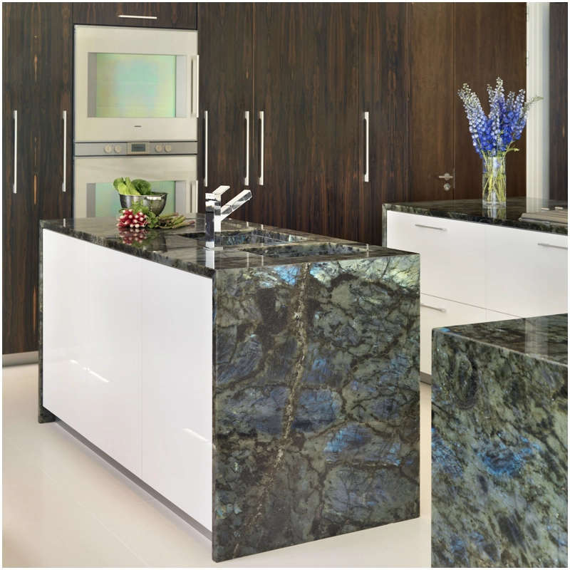 Labradorite Blue Lemurian Granite Kitchen Countertops Projects FOR U STONE