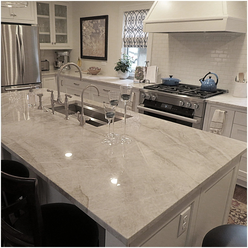 Taj Mahal Quartzite Countertops Supplier FOR U STONE quartz kitchen countertops