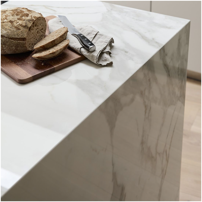 Calacatta White Ultracompact Surface Countertops by FOR U STONE Calacatta White Ultracompact Surface Countertops by FOR U STONE