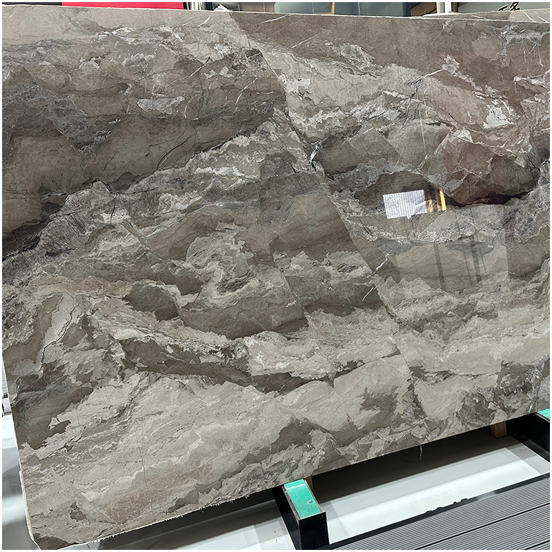 Camouflage Marble Polished Slab