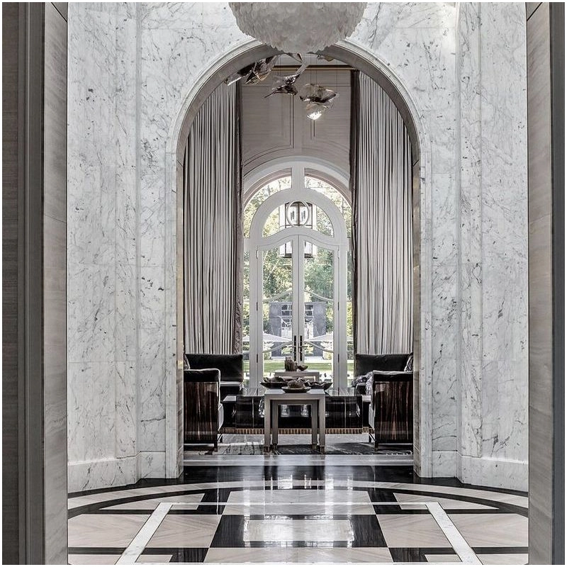 Natural Marble Floor and Wall Luxury Mansion Projects FOR U STONE Natural Marble Floor and Wall Luxury Mansion Projects FOR U STONE