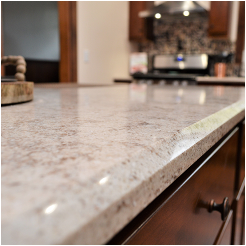 Quartz Kitchen Countertops with Half bеvеl