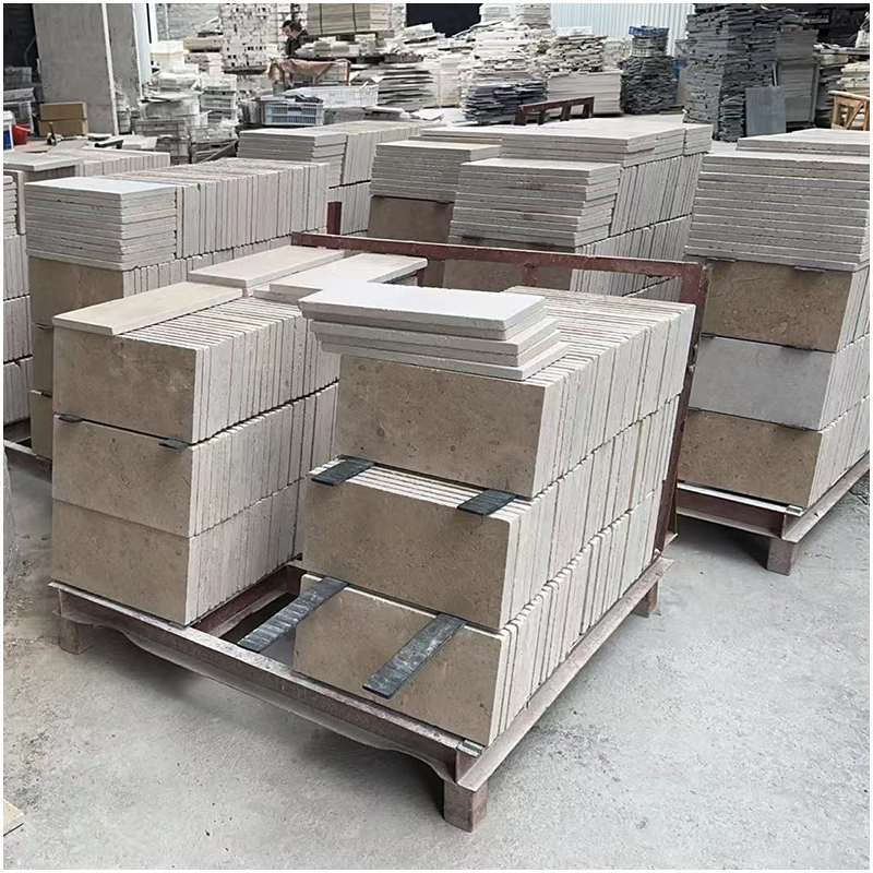 Tumbled Limestone Tile For Flooring