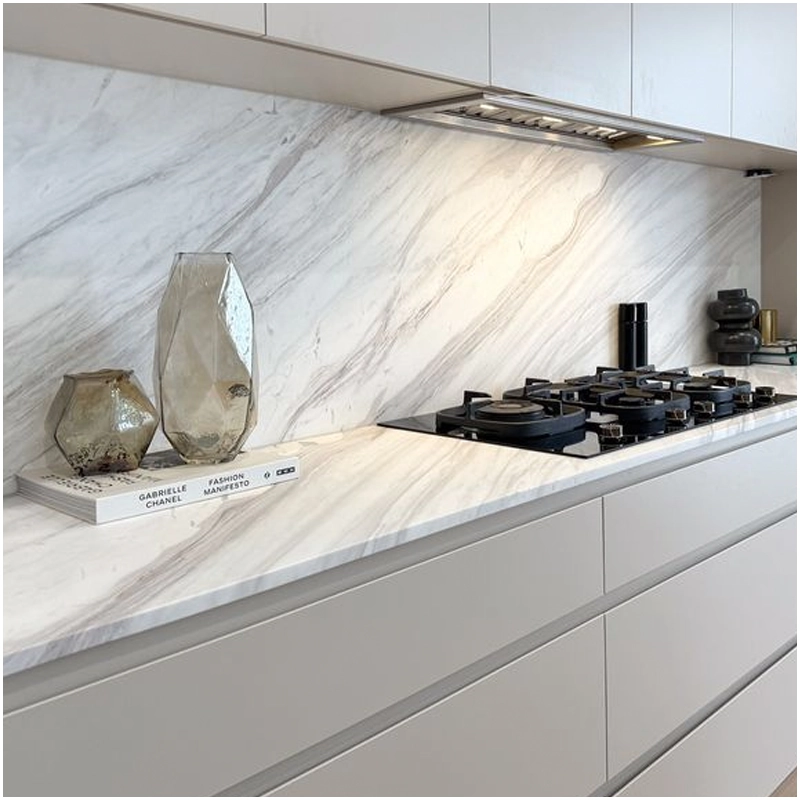 Volakas White Kitchen Worktops Supplier FOR U STONE Volakas White Kitchen Worktops Supplier FOR U STONE