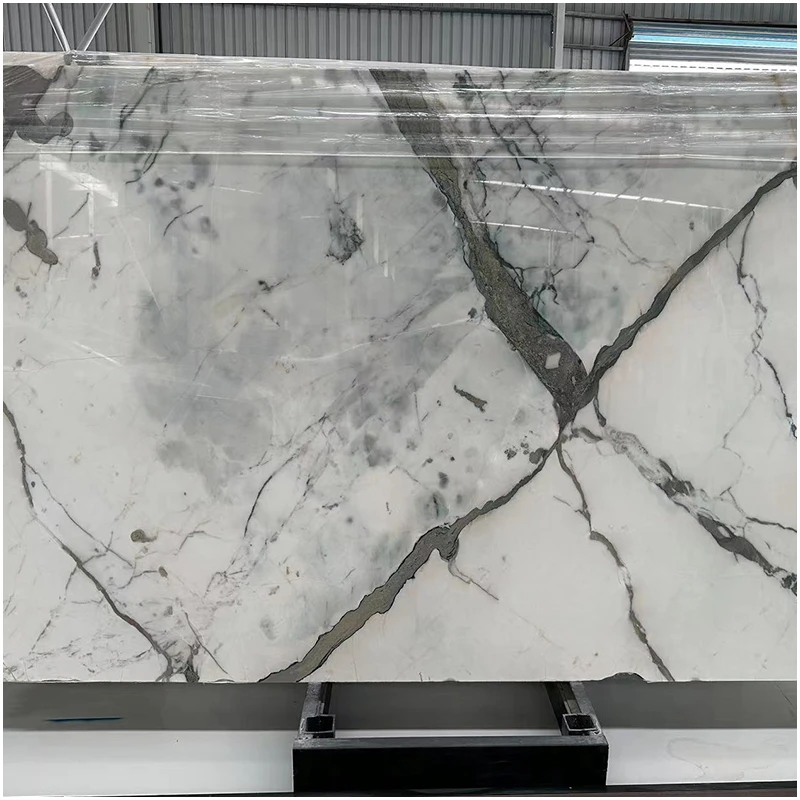 Calacatta Lilac Marble Slabs