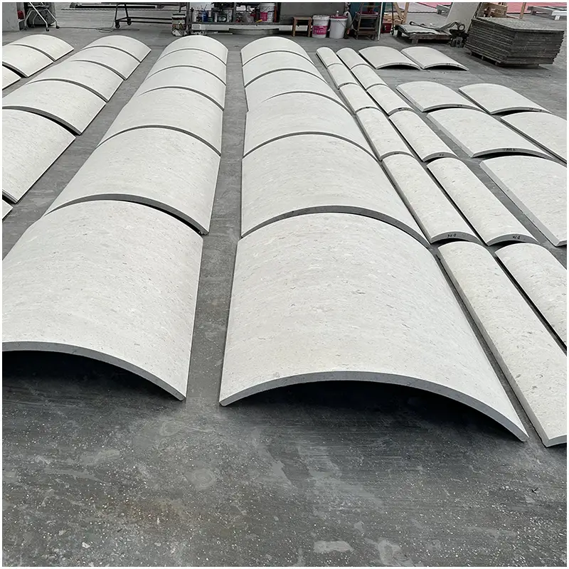 Limestone Arch Column Panels