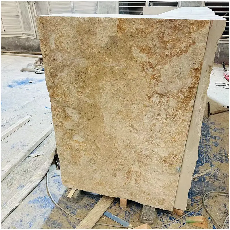 Limestone Reception Desk